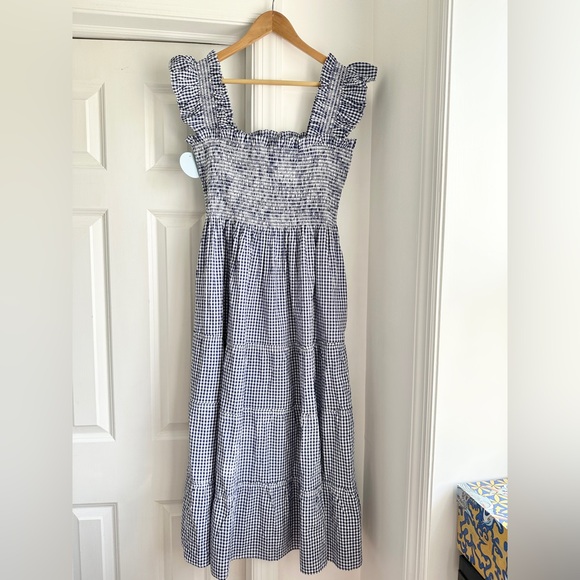 NWT Hill House Ellie Nap Dress in Navy Gingham - Picture 4 of 8